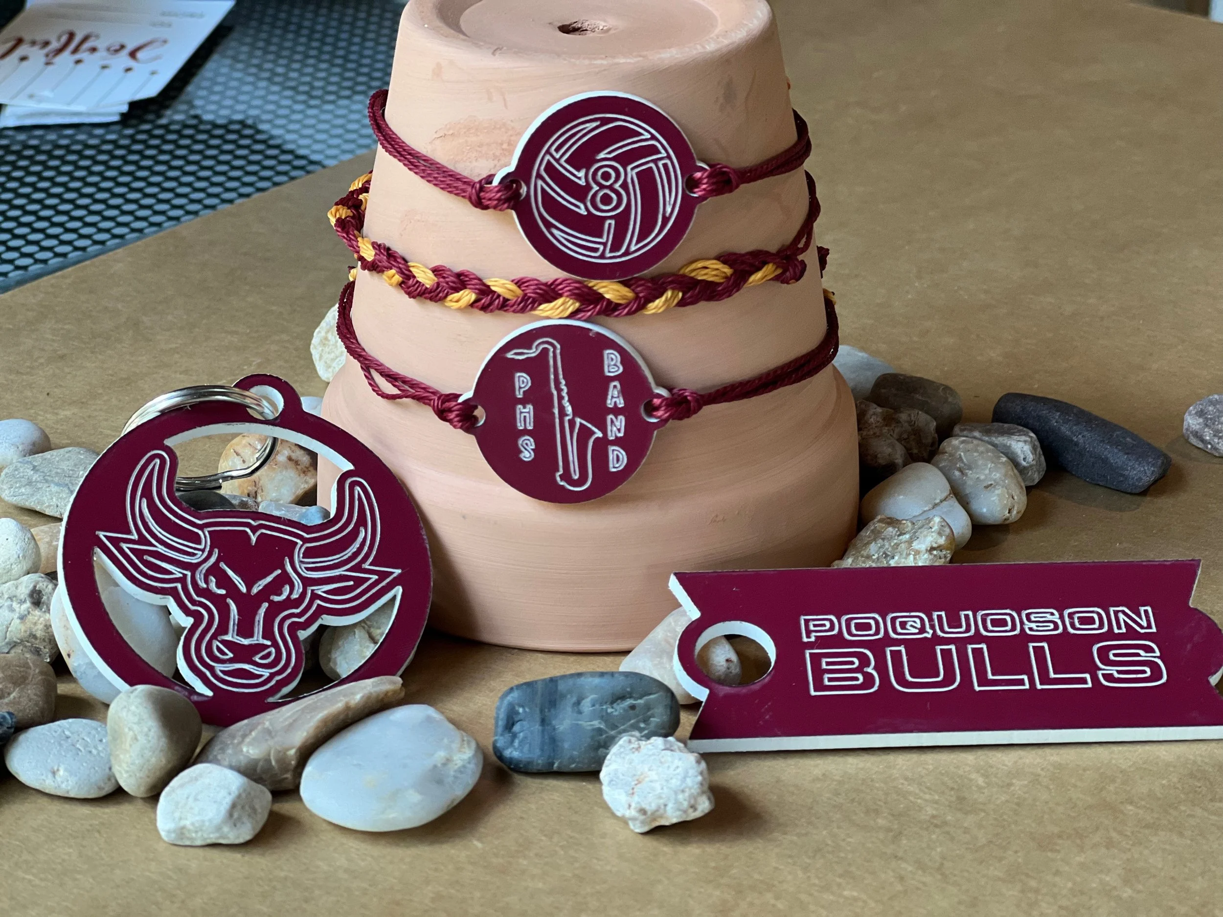 Charm bracelets and zipper pulls & Stanley Toppers