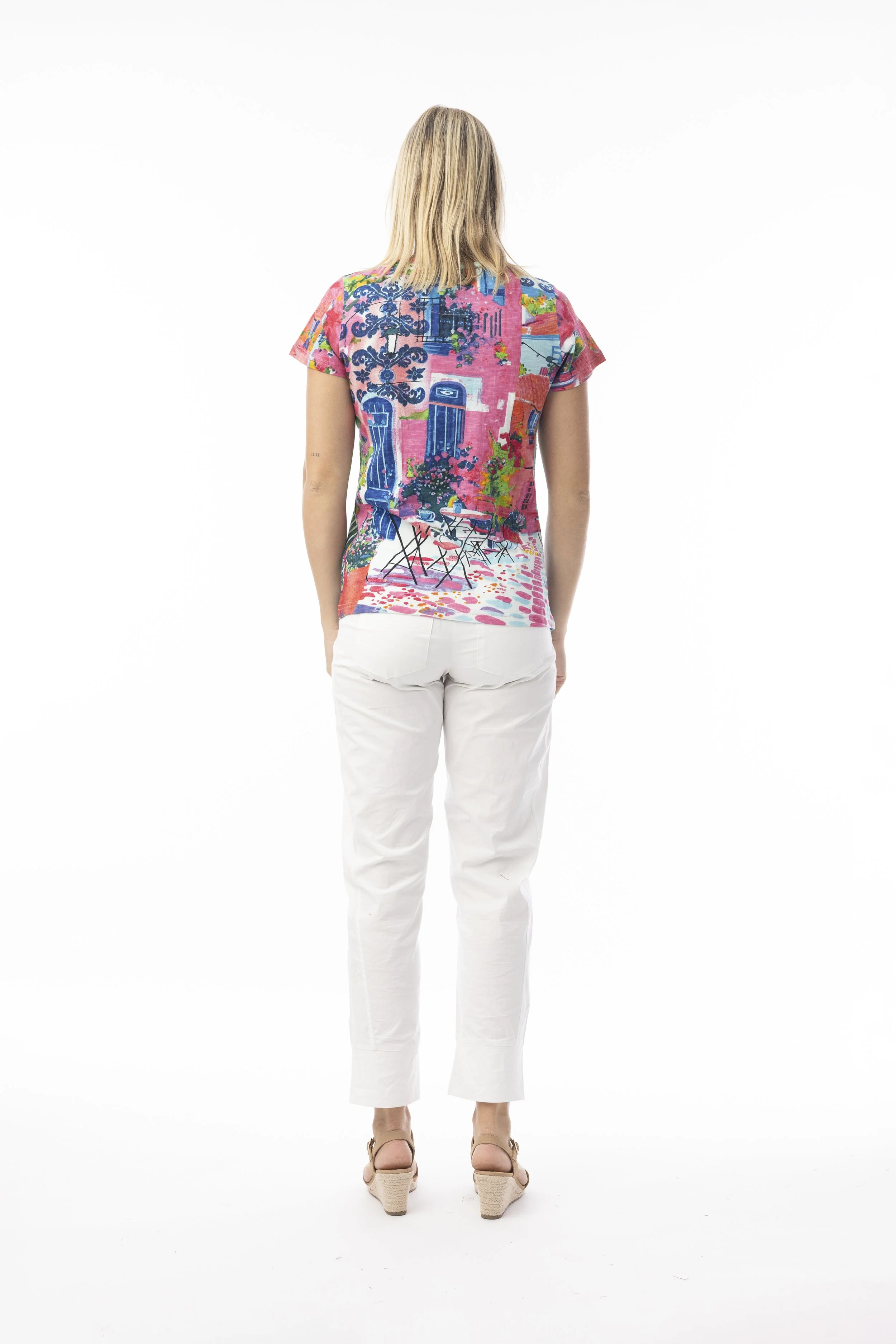 23099S Basic Cut Crew T-Shirt Scooter BACK.jpg