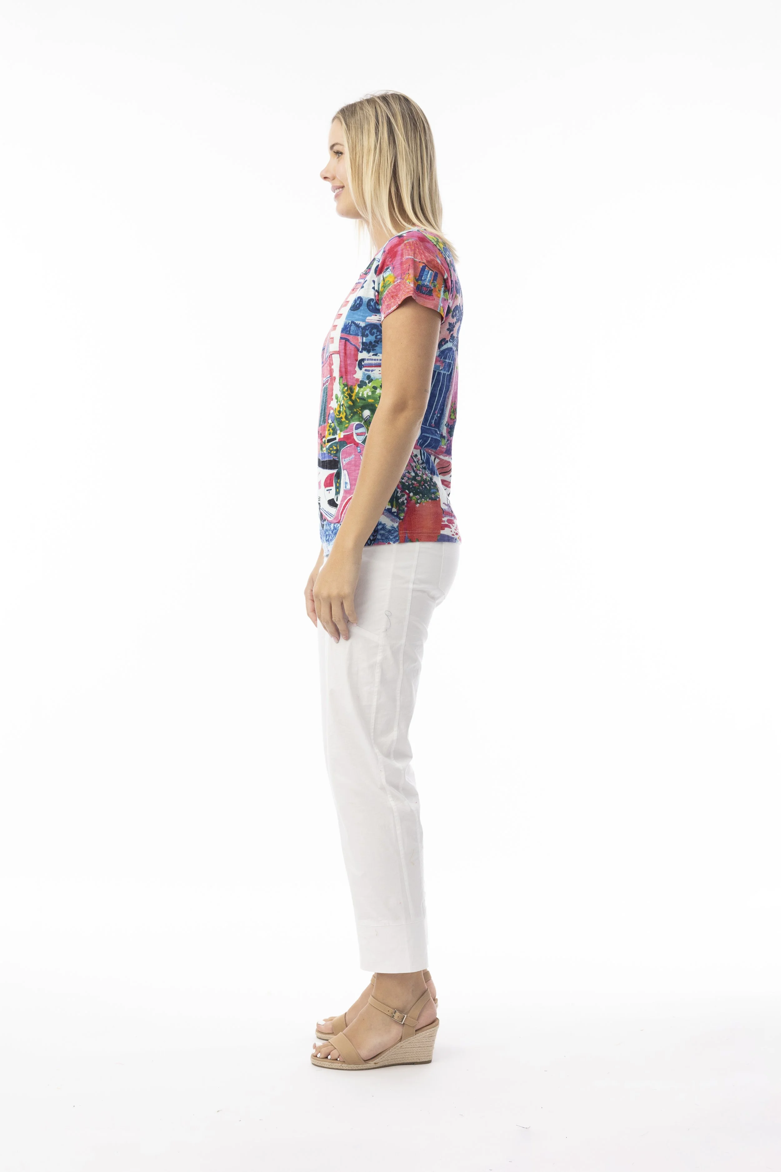 23099S Basic Cut Crew T-Shirt Scooter SIDE.jpg