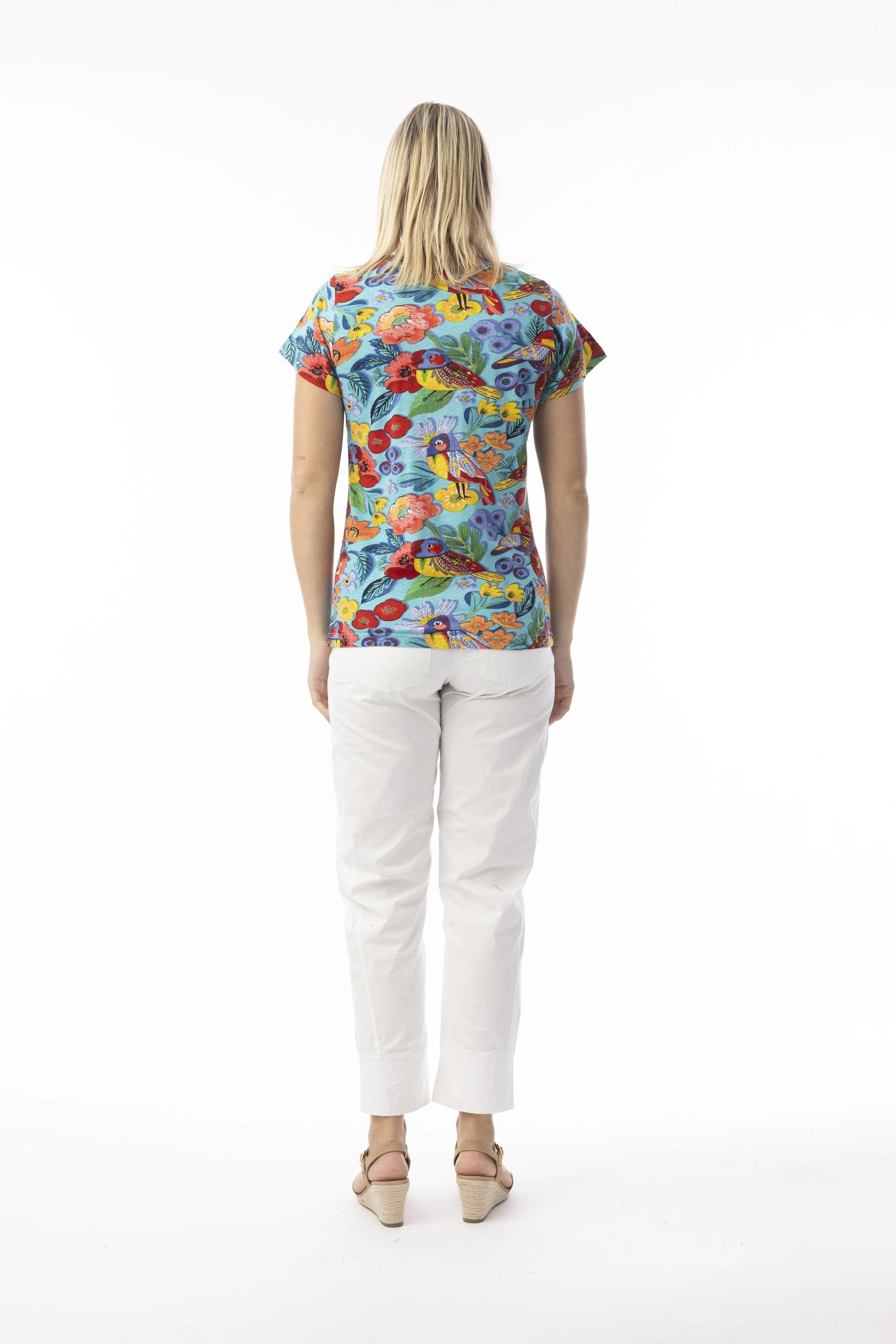 23095B Basic V T-Shirt Birds BACK.jpg