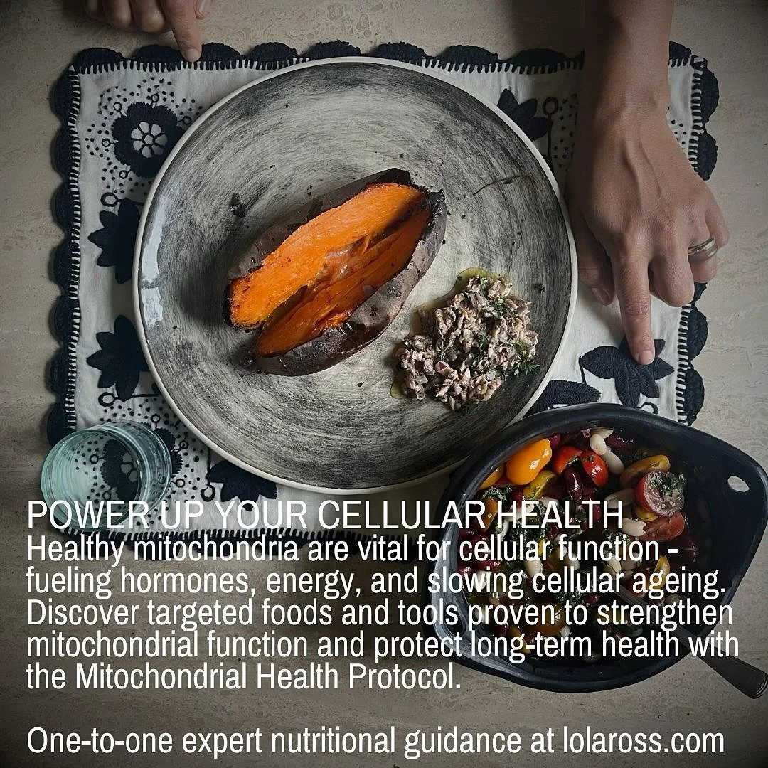Power your cells&hellip;

Your mitochondria are at the heart of every cell - powering everything from energy to digestion to hormones, and they protect against accelerated ageing. When mitochondria thrive, so do you. 

Learn how nourishing foods and 