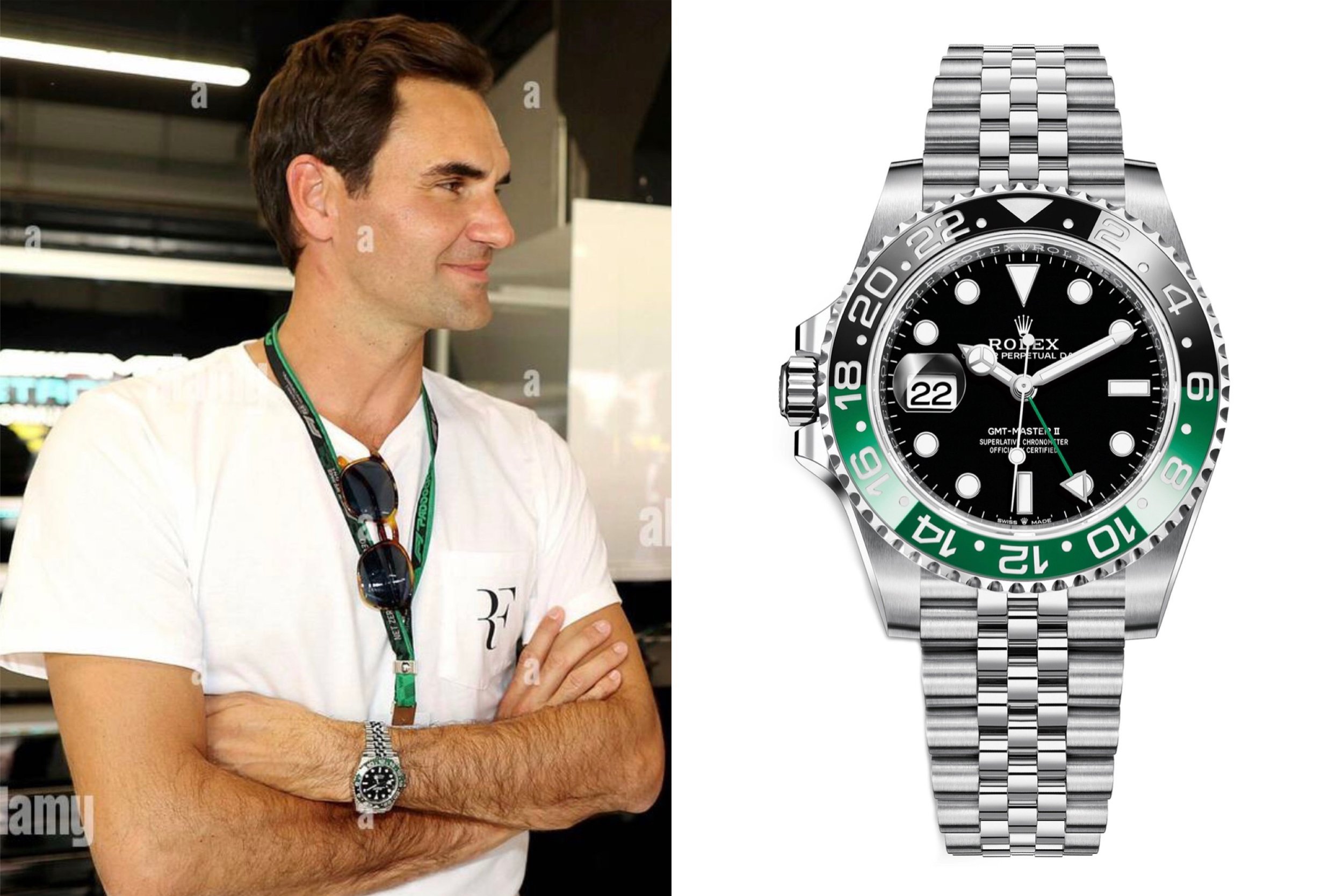 Welcome to RolexMagazine.com: Roger Federer: Tennis with a Meteorite-dial  Daytona