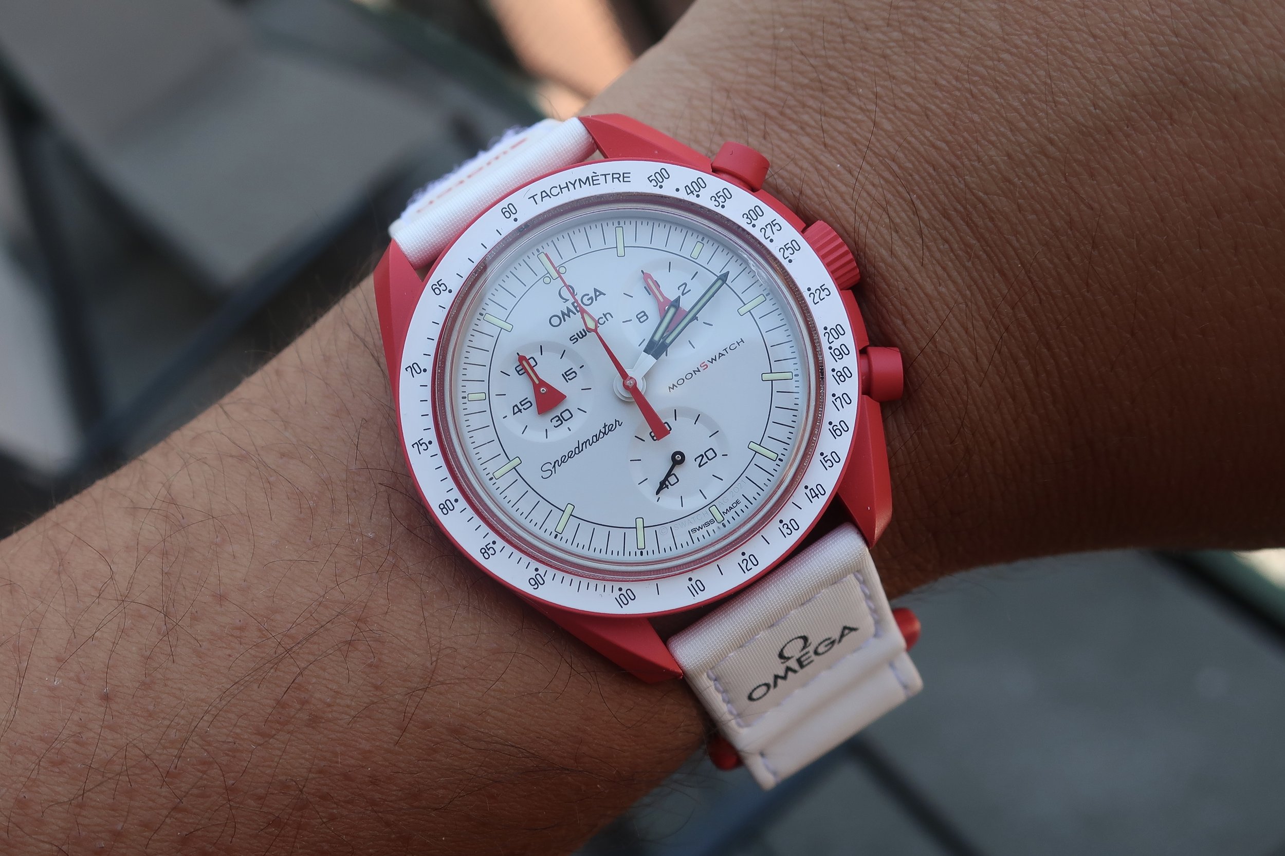 【新品未使用保証書付き】OMEGA×Swatch MISSION TO MARS