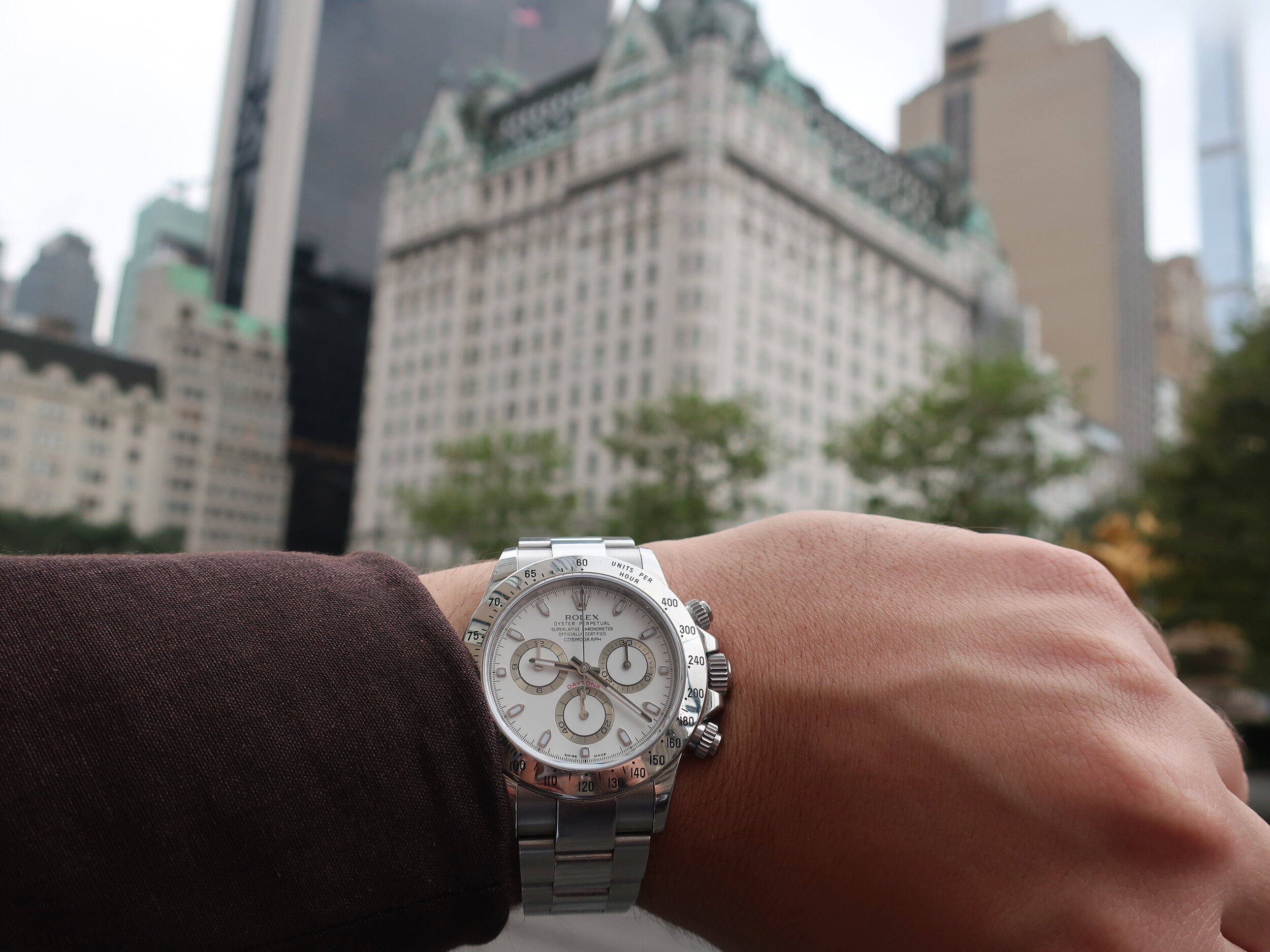 Is it to wear your in New York in 2021? — Wrist