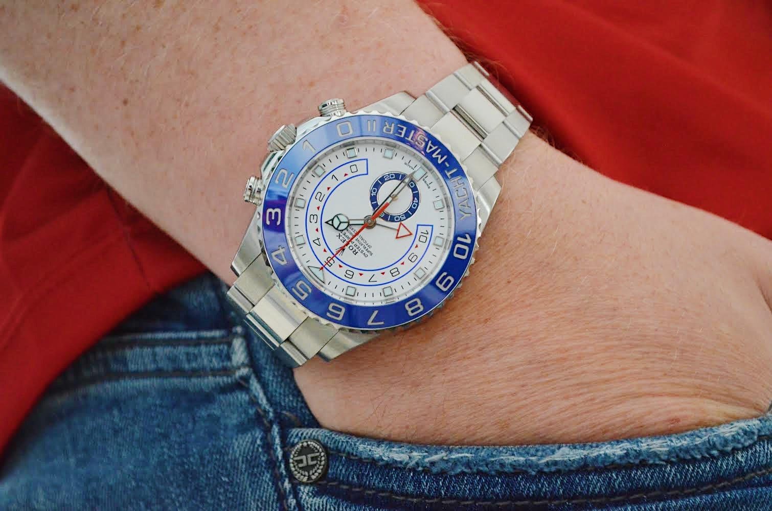 Close-Up: Rolex Yacht-Master II in Stainless Steel (with Video)