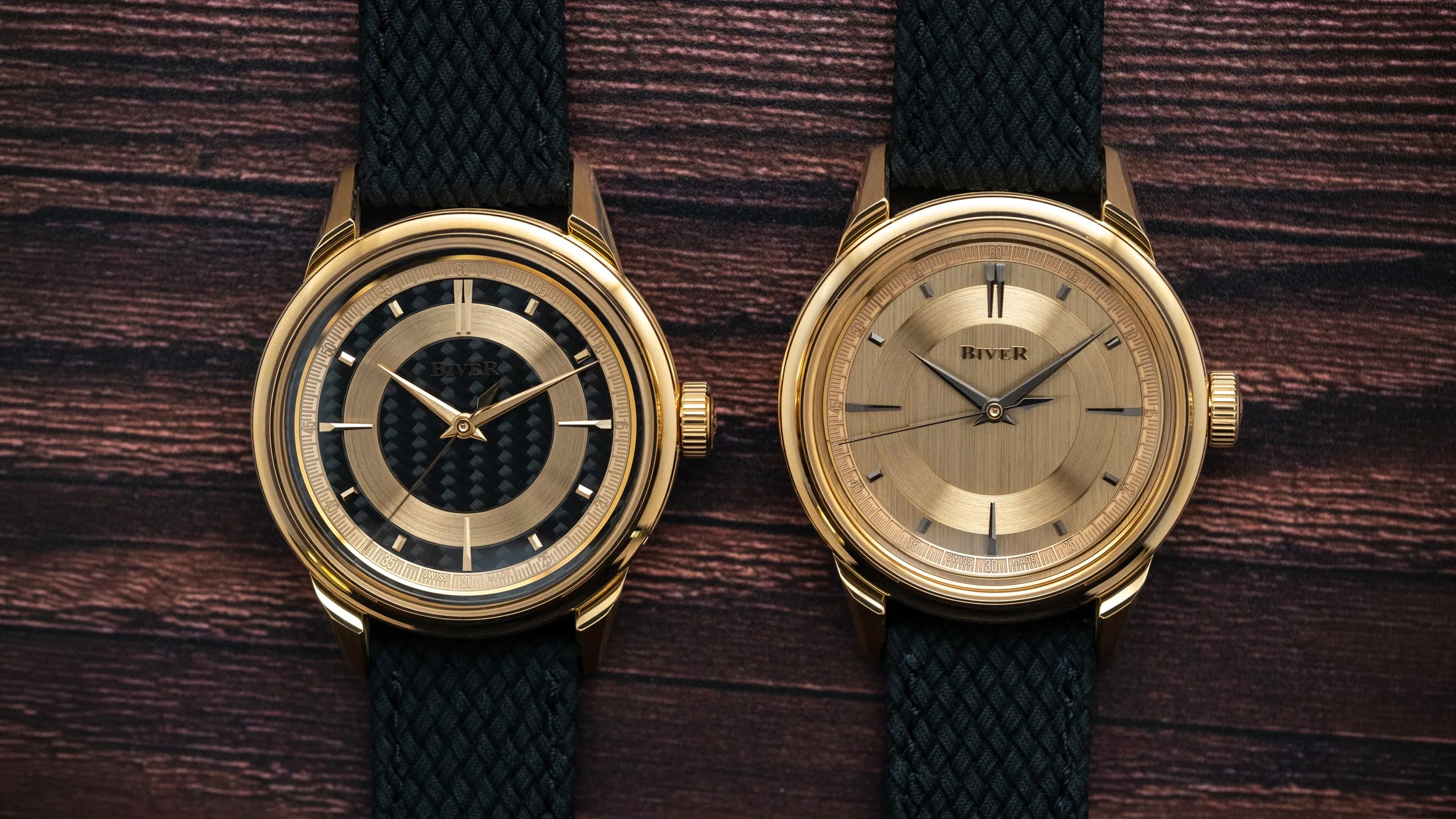 Hands-On Review of the Biver Automatique in Yellow Gold and Yellow Gold & Carbon Fiber