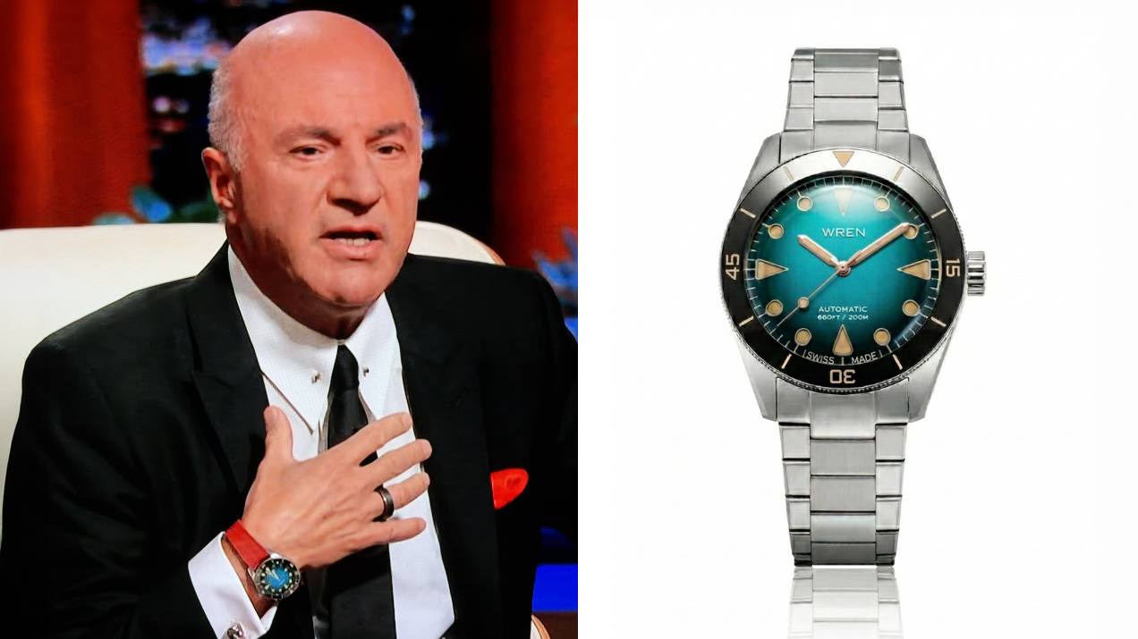 Wren Diver 38 Aqua Makes Its “Shark Tank” Debut on Kevin O’Leary’s Wrist