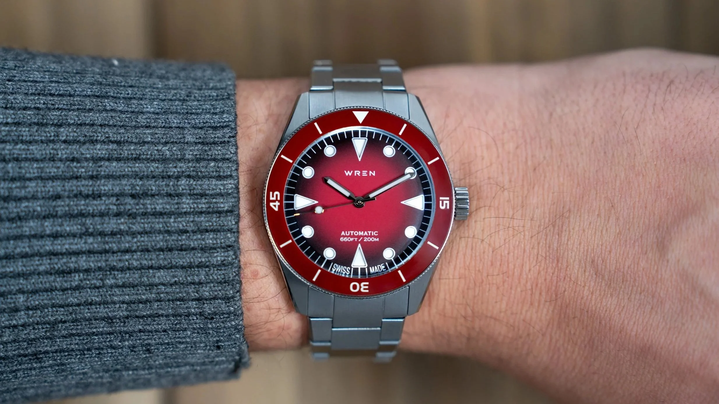 Wren and Time+Tide Paint the Town Red with the Diver 38 Crimson NYC Studio Edition