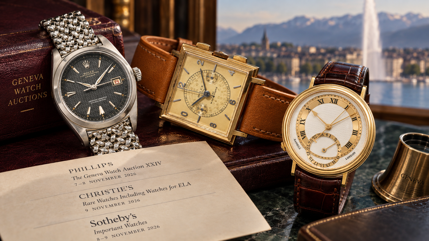 Highlights from the Upcoming Fall 2026 Geneva Watch Auctions