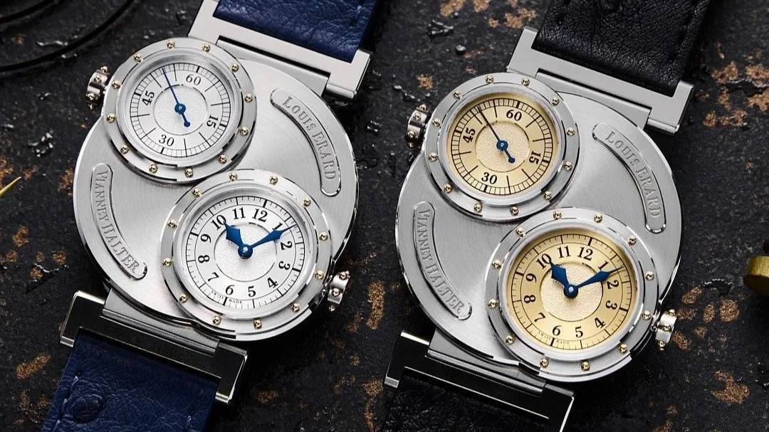 Louis Erard and Vianney Halter Put Two Movements and Two Portholes in a Watch Thinner Than Most Three-Handers