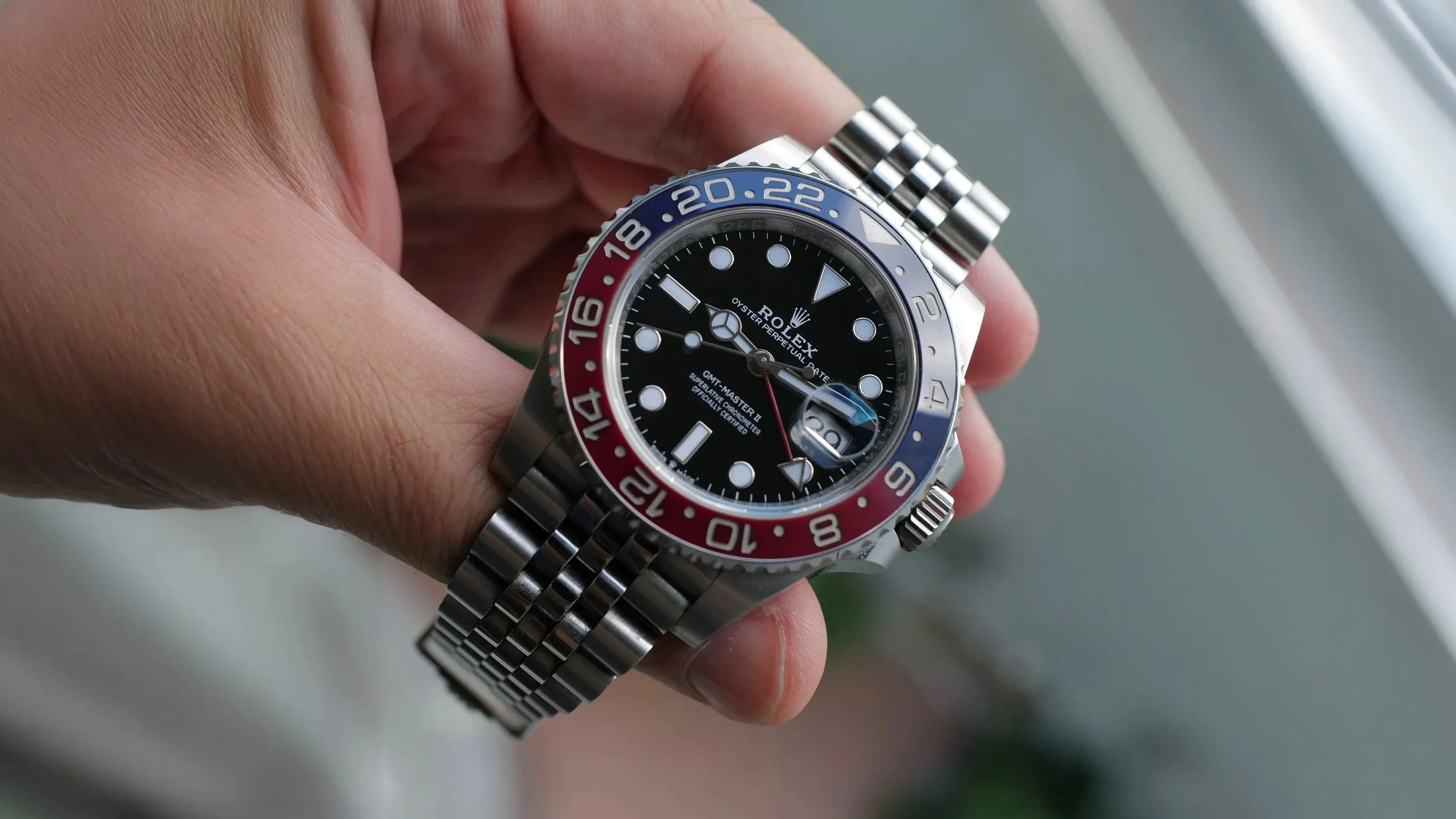 Rolex GMT Master II Pepsi Nickname Header ###
