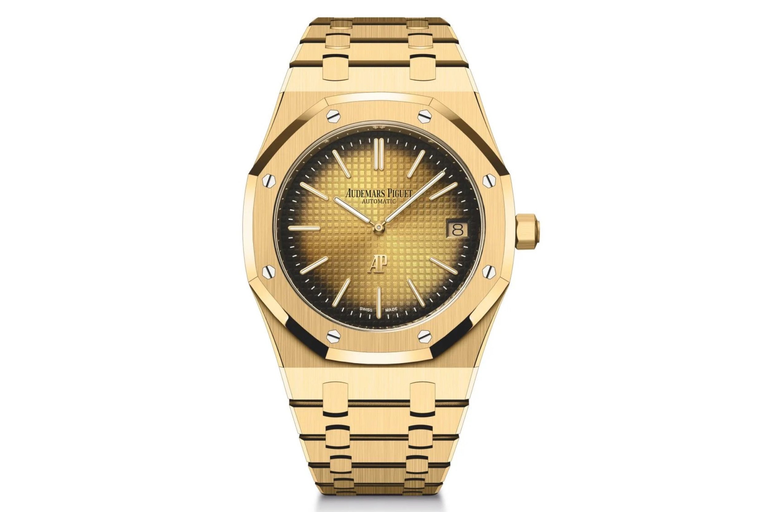 High-End Popular Men Top 10 Wrist Watch Brands Golden Colour for
