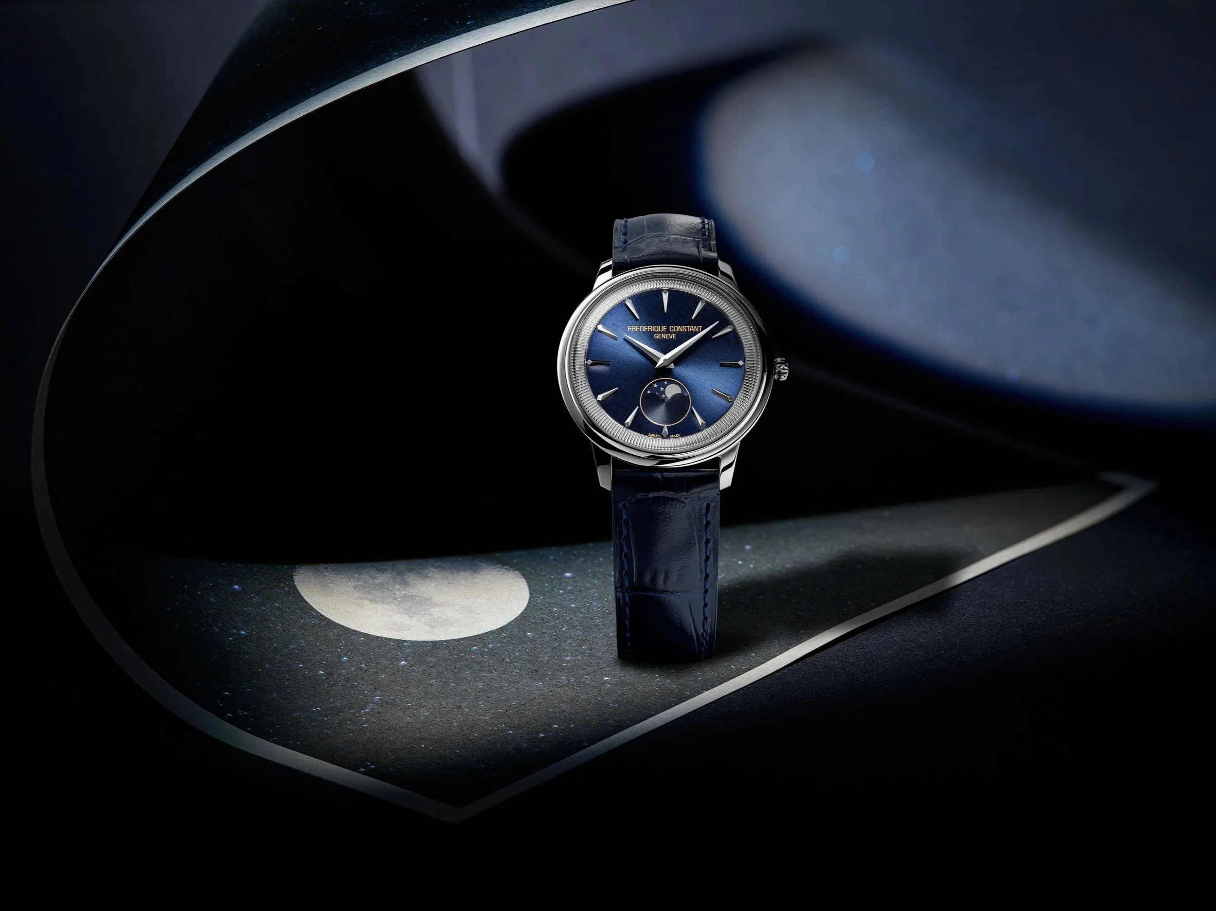 Frederique Constant Moneta Moonphase