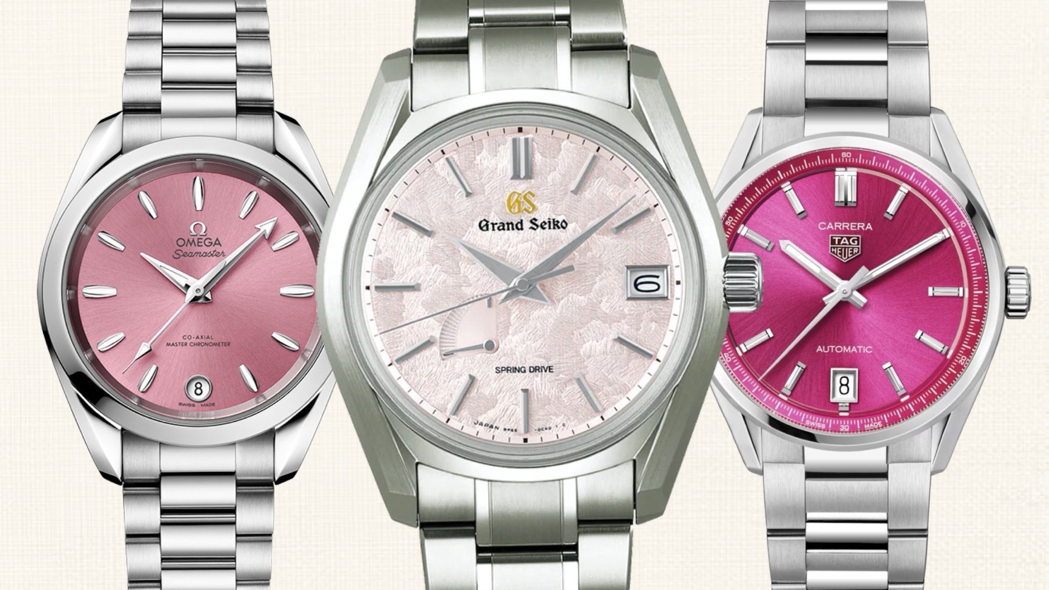 Top Watches With Pink Dials That Are Breathtakingly Beautiful