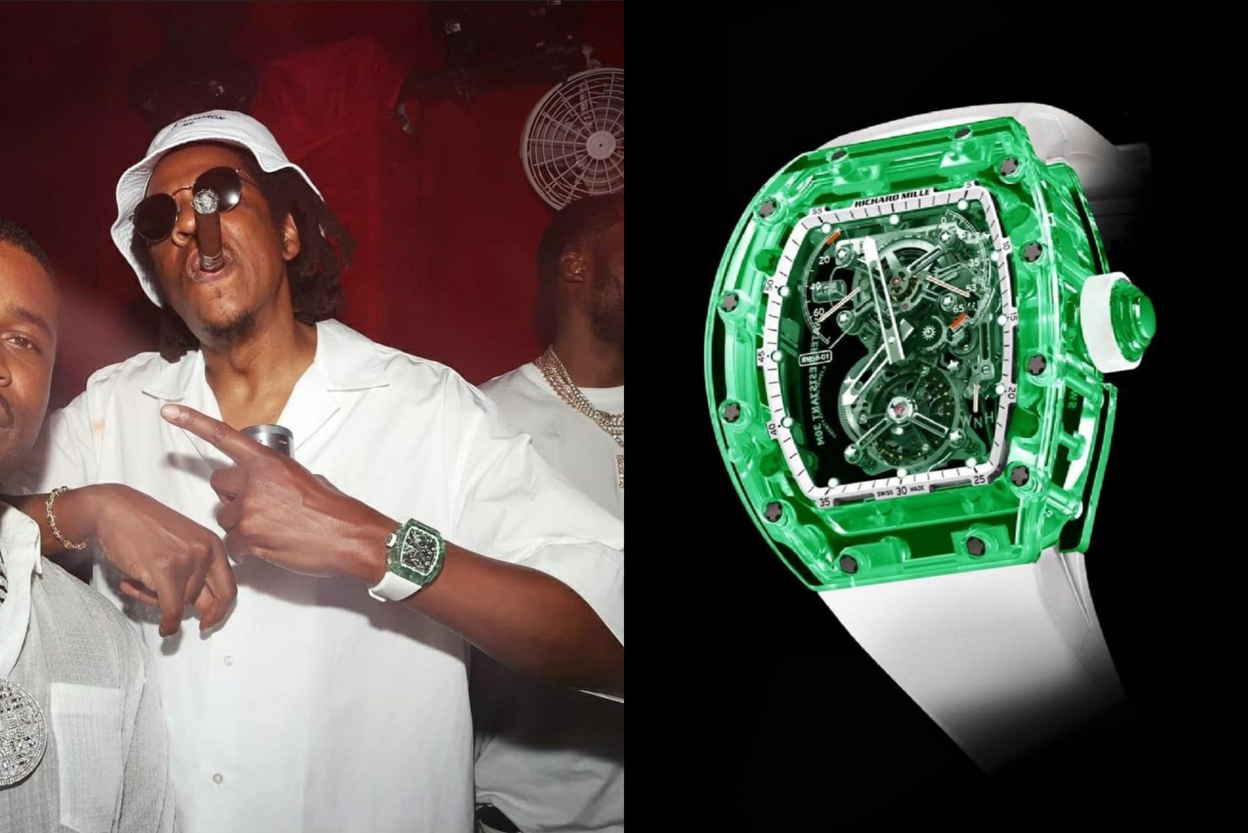 Jay-Z's Cops A $3.5 Million Custom Sapphire Richard Mille