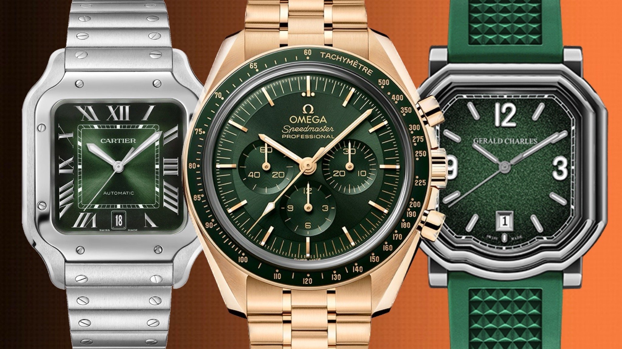 green travel watches