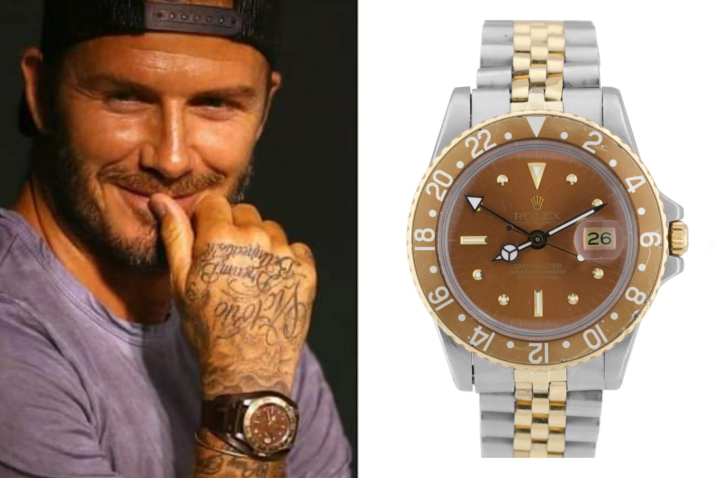 David Beckham's Watch Collection Including His Family’s Watches