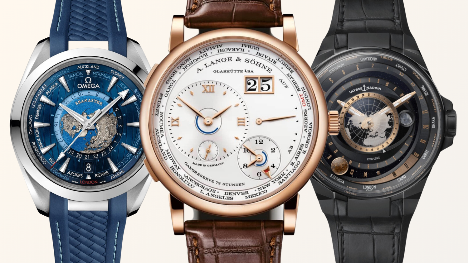 World Time Wrist Watch – Best Watches For The World – JMOH