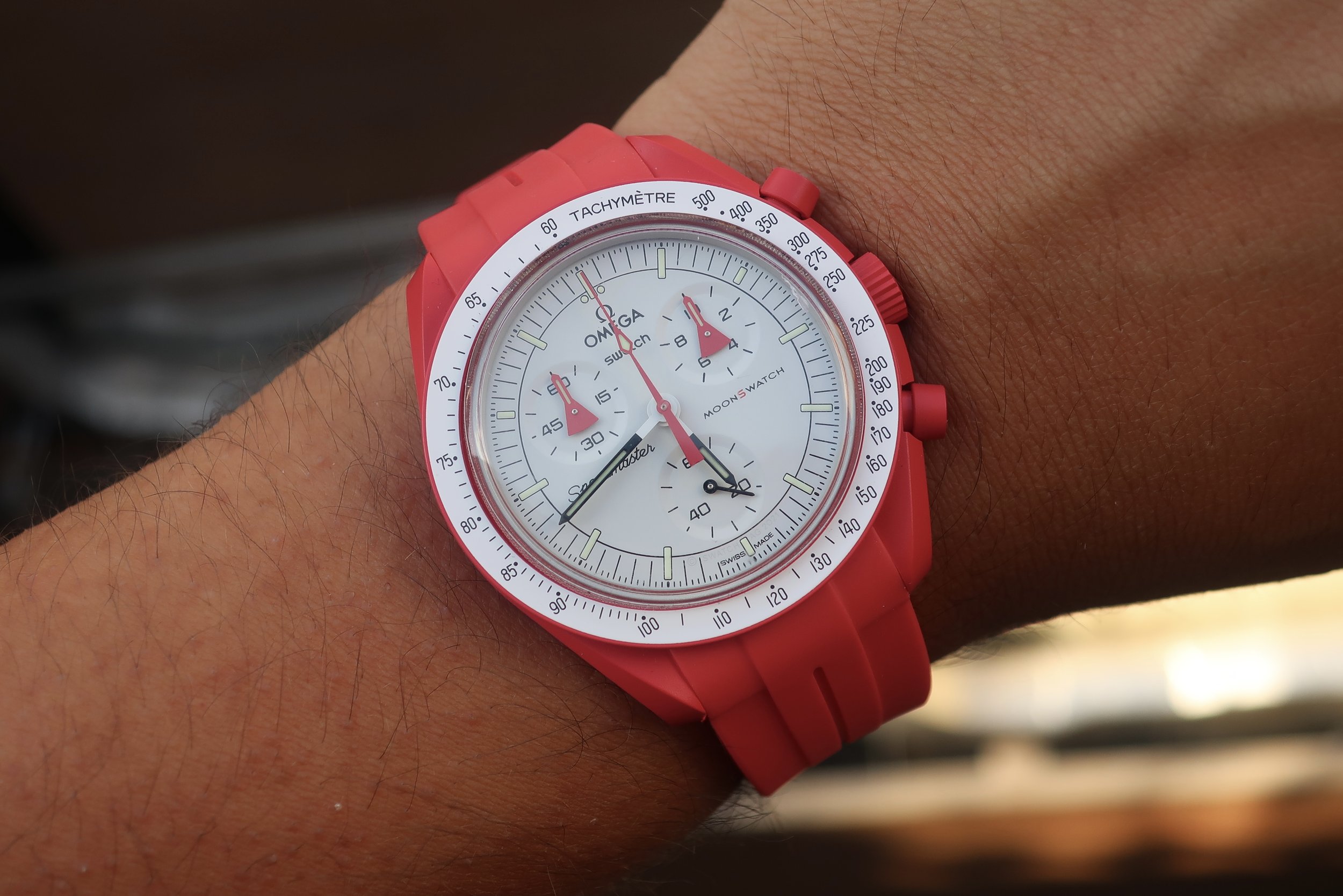 オメガスウォッチOMEGA×Swatch MISSION TO MARS-