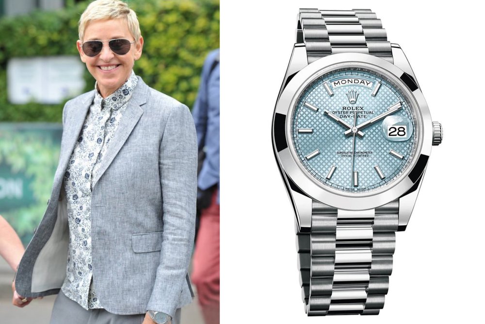 Ellen DeGeneres’ Watch Collection - From Rolex to Patek Philippe ...