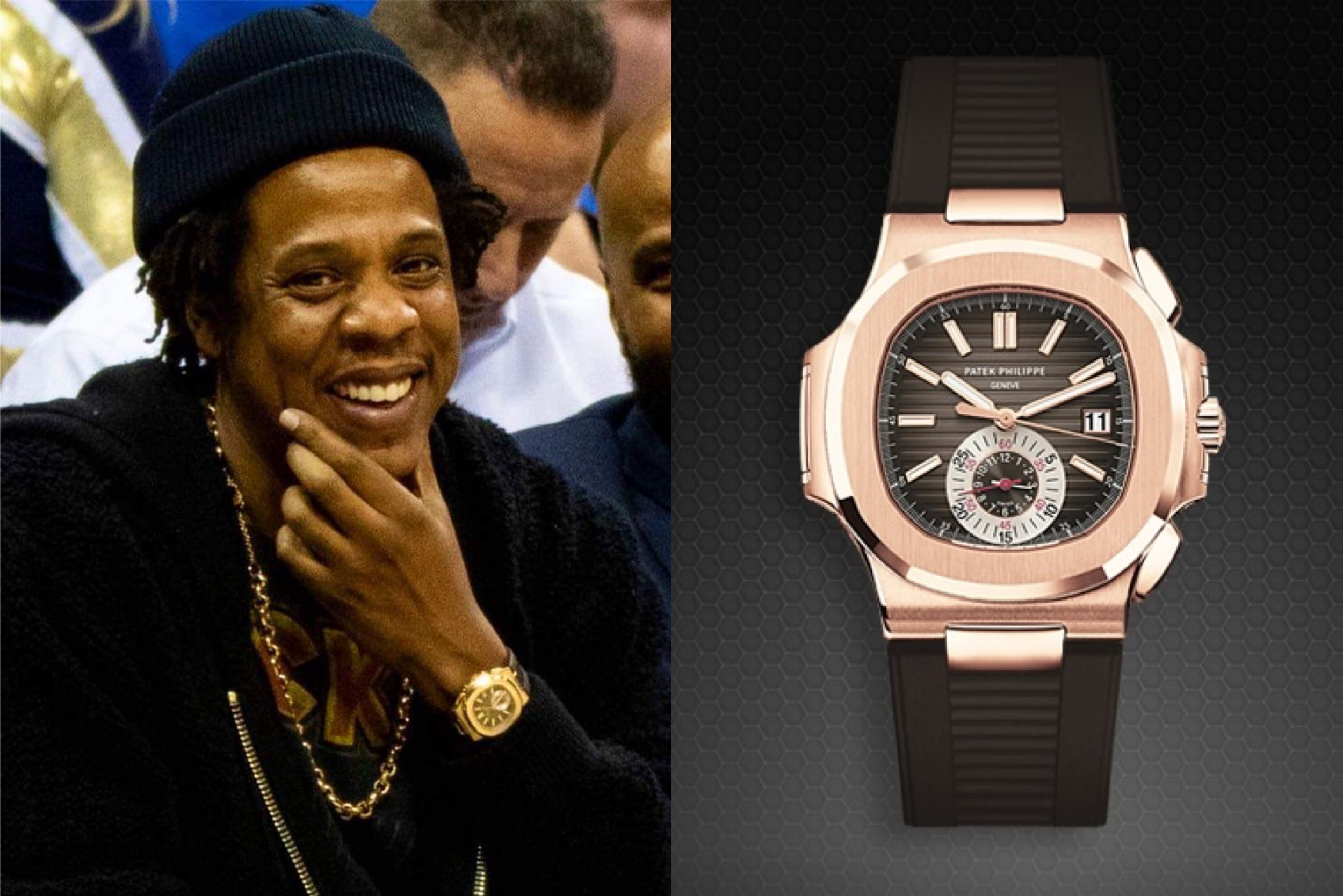 Jay-Z Spotted Wearing The New Patek Philippe Nautilus 5711/1A Tiffany & Co.