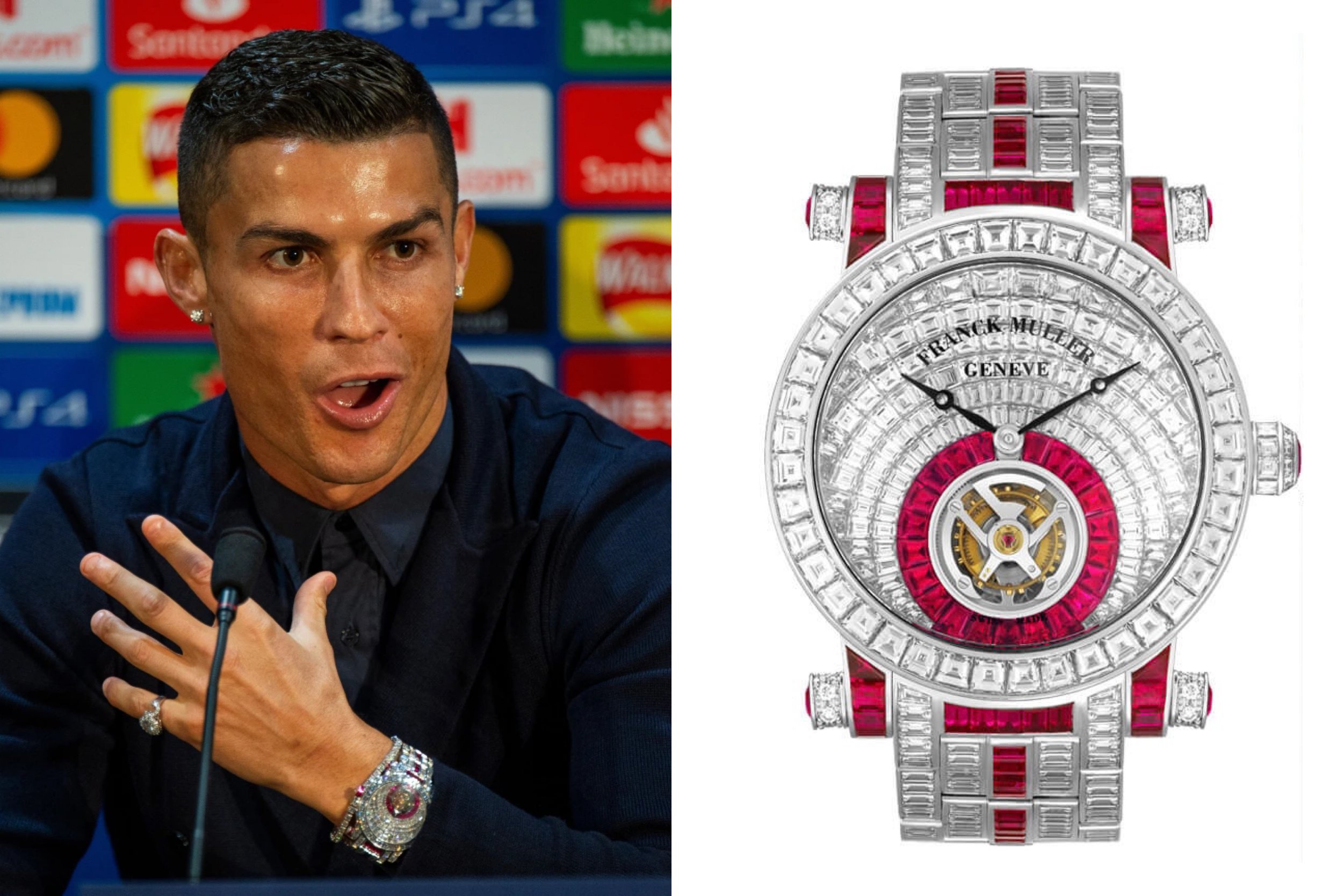 Cristiano Ronaldo's watch collection kicks all others out of the park