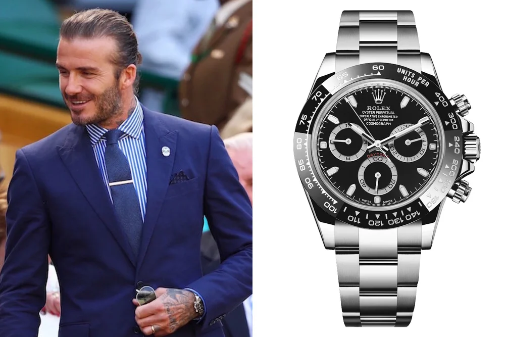 David Beckham's Watch Collection Including His Family’s Watches — Wrist