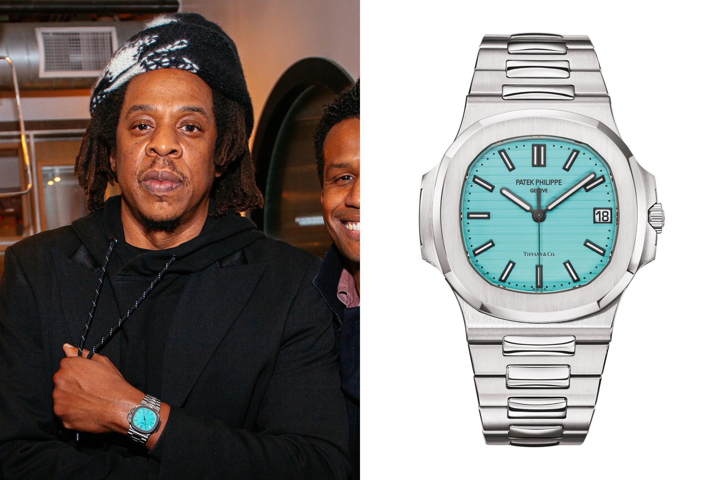 Celebs With A Tiffany Blue Patek Philippe Nautilus Watch