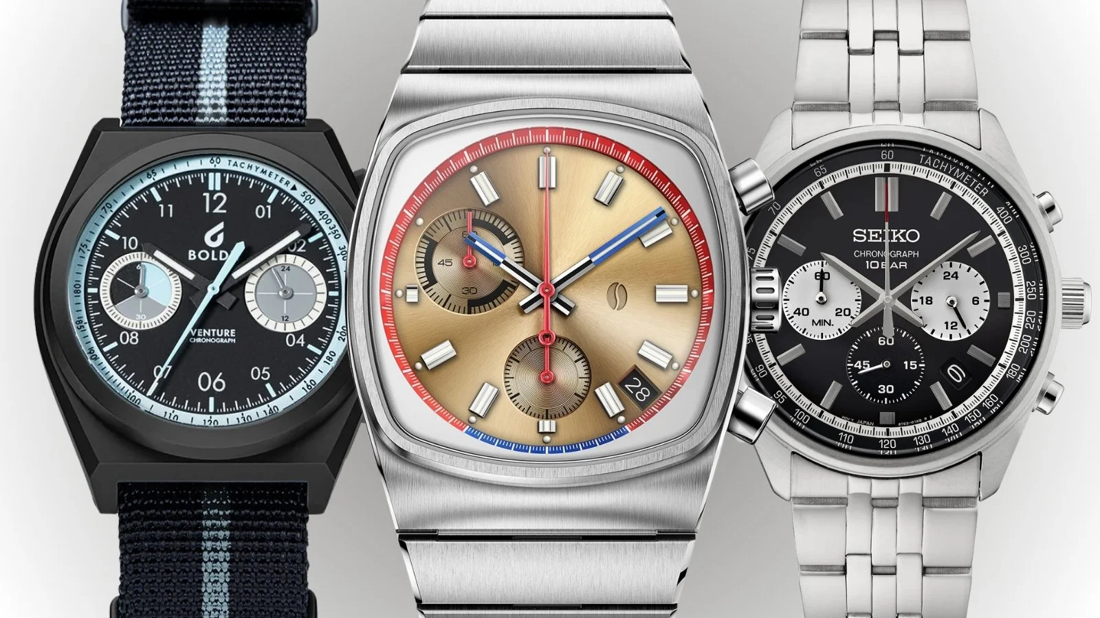 Mechanical Chronograph Affordable Panda Dial Chronograph Panda