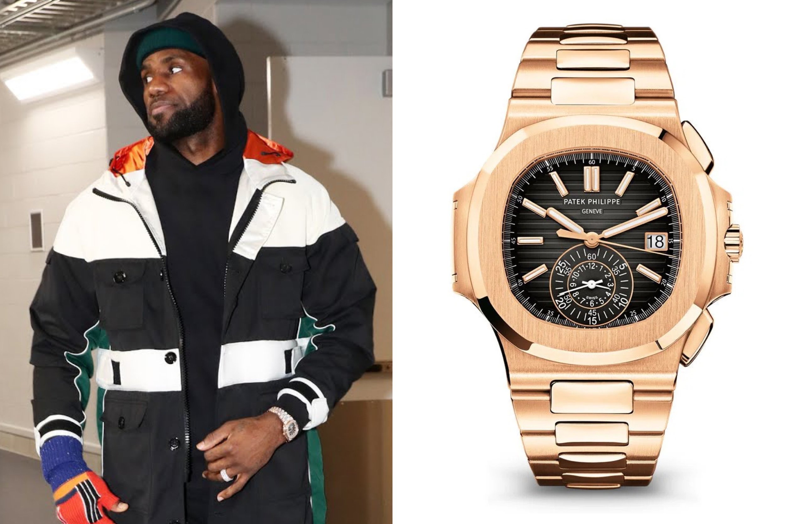 LeBron James Wears the Watch of a Champion