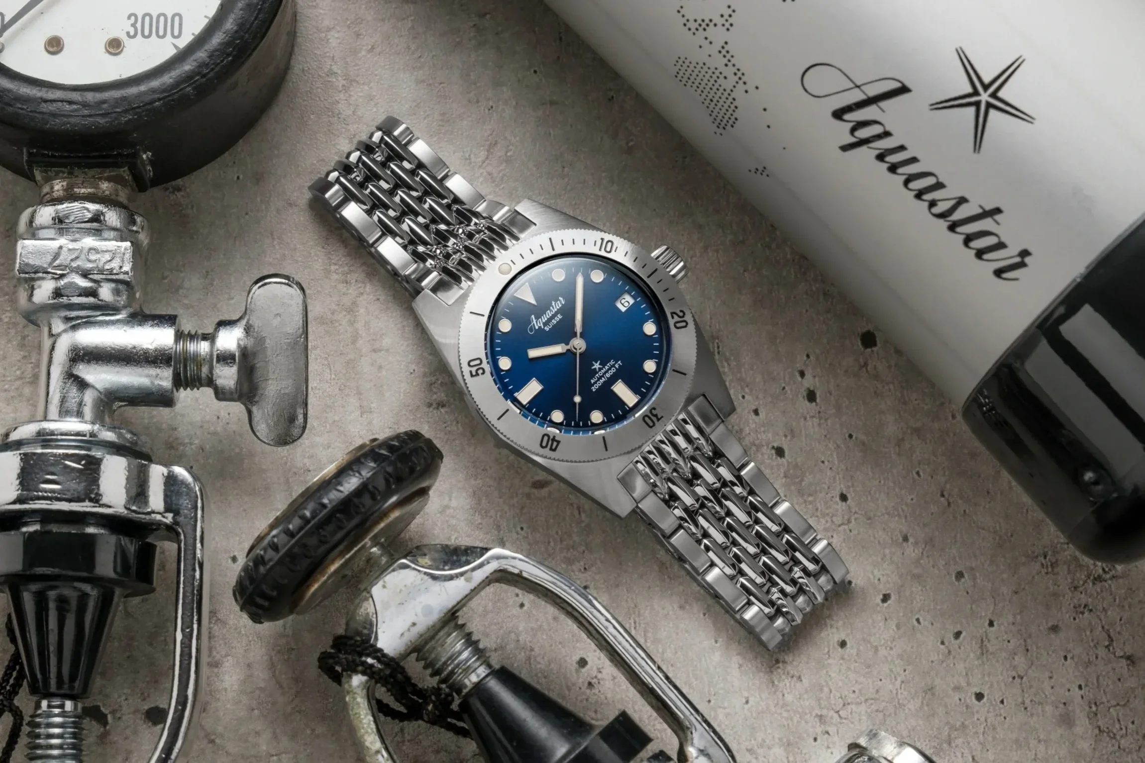 Aquastar Model 60 Steel Blue MKII