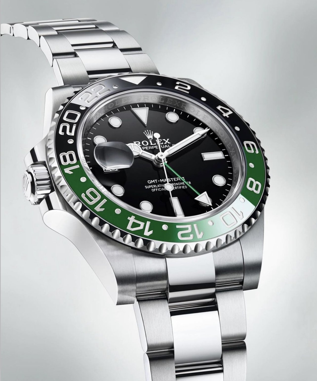 Releases New Left-Handed GMT-Master II "Sprite" Green and Black — Wrist Enthusiast