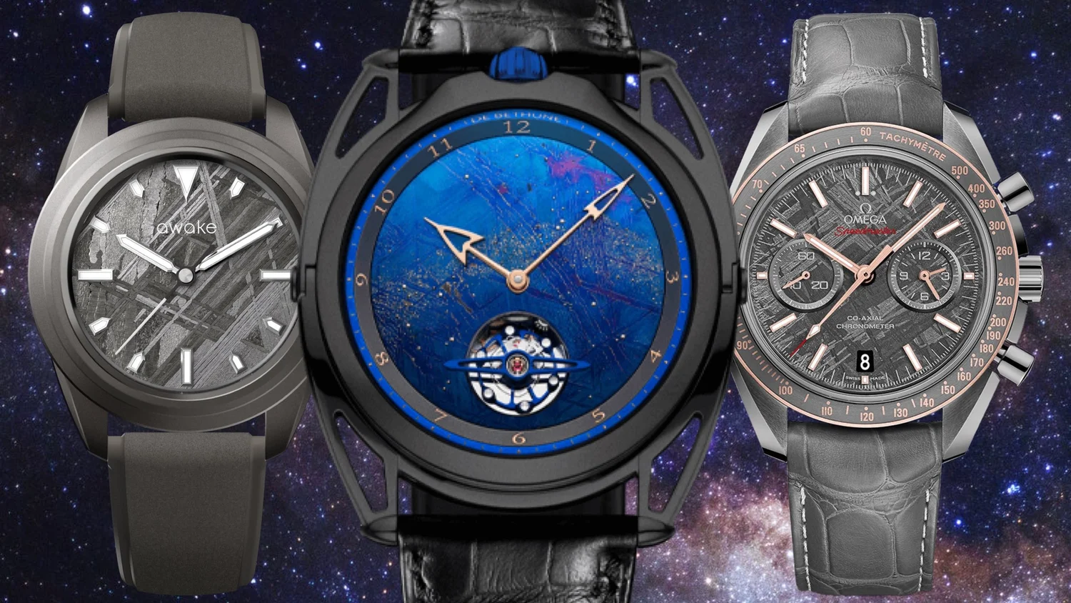 The Best Meteorite Dial Watches Rolex, Omega and More Affordable