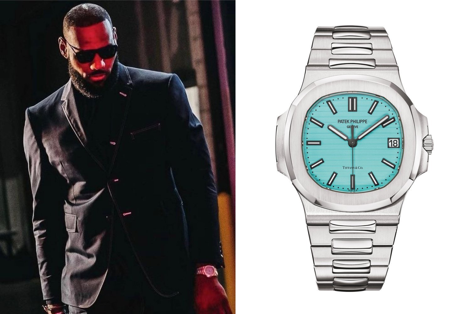 The LeBron James of Wrists Sports a Secret Rolex