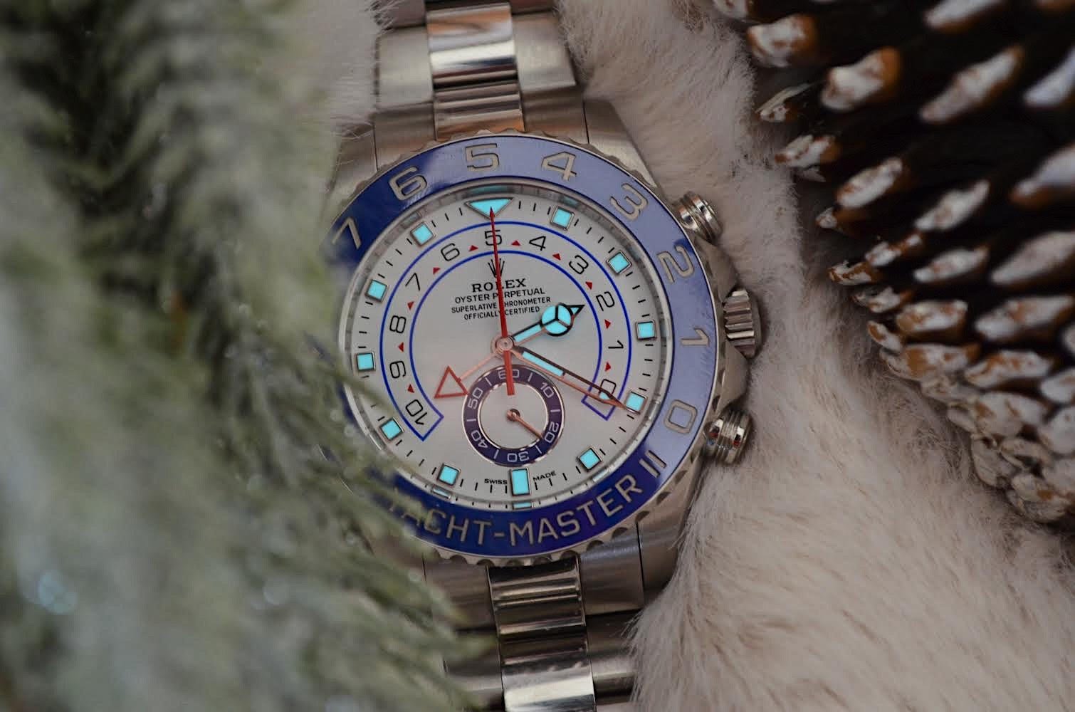 rolex yacht master white dial