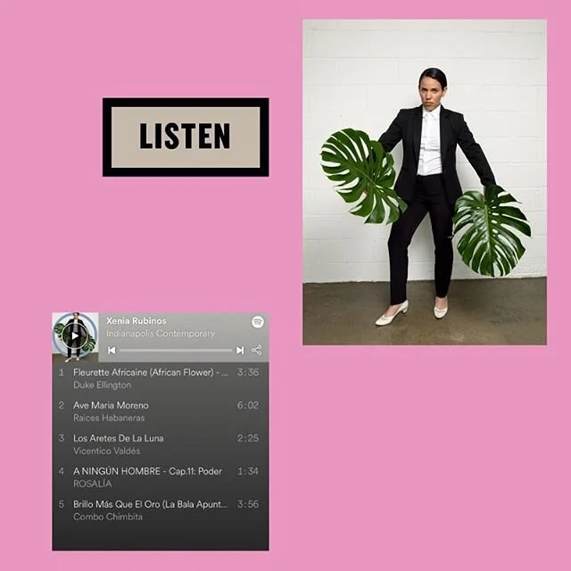 LISTEN: As part of our &lsquo;New Ways To&rsquo; online series, we&rsquo;re looking back at playlists and interviews we&rsquo;ve published on Abstract. First up: @xeniarubinos, a musician who contains multitudes, whose voice is vast enough to move mountains. [link in bio]