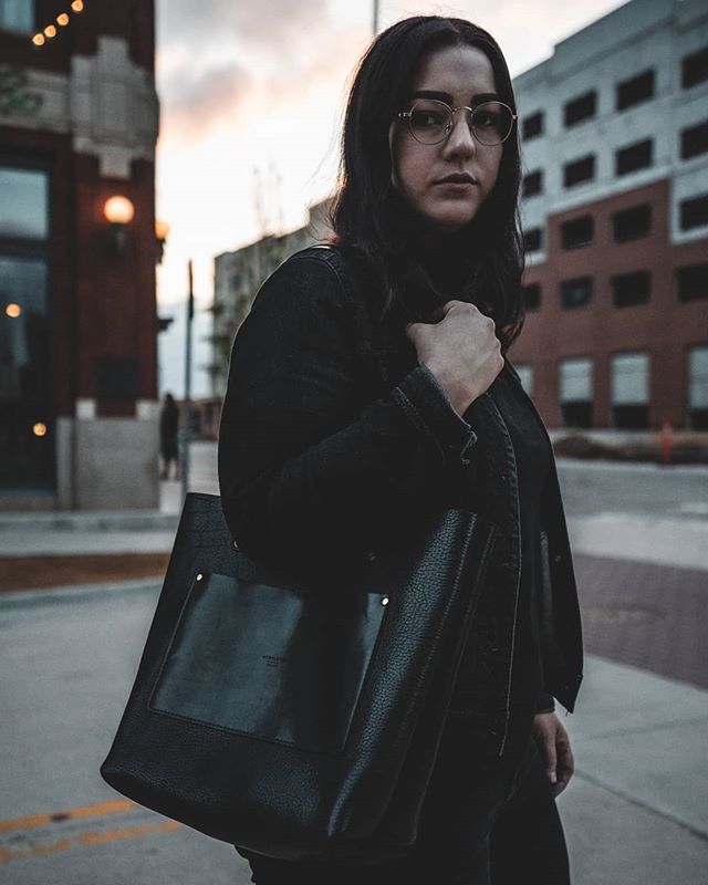 That Simpleton tote... For when you gotta throw it all in and go.