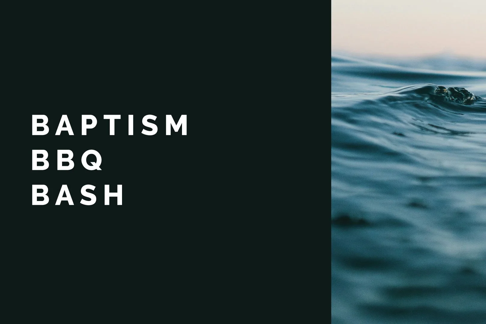 Baptism BBQ Bash