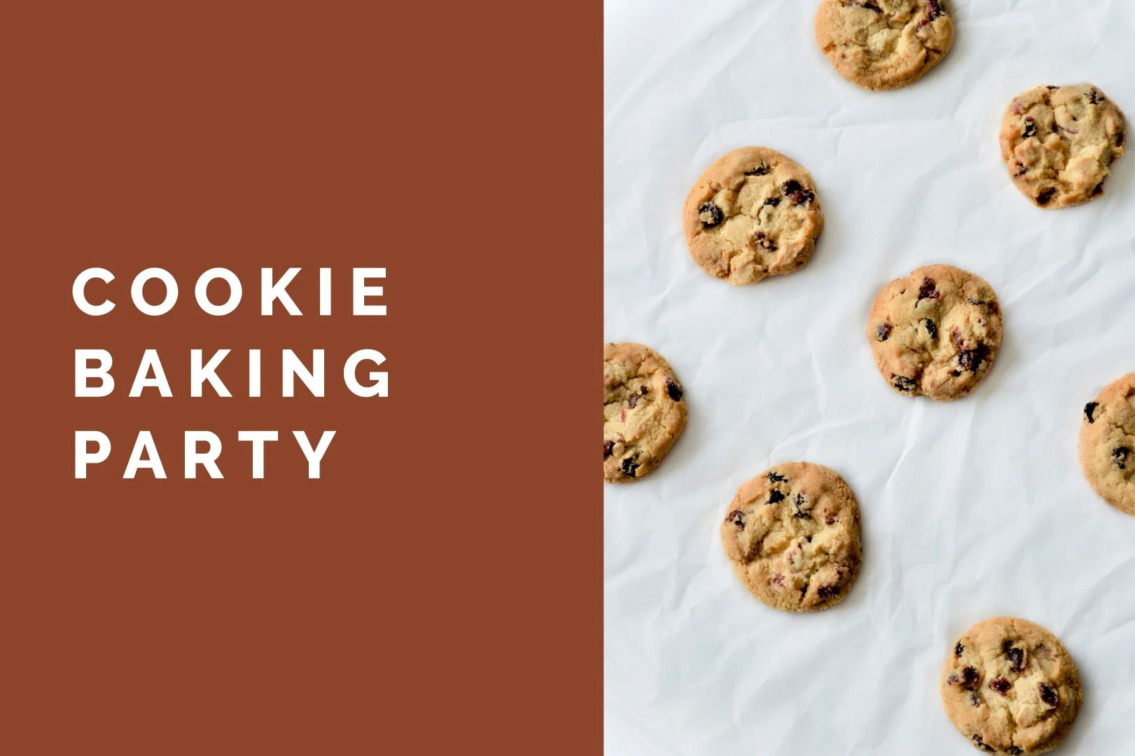Cookie Baking Party!