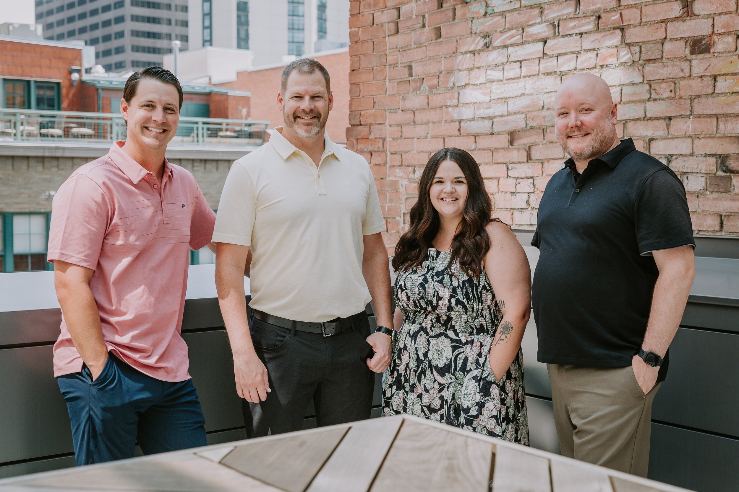                       Meet Our Team    Click to learn more about Dan, Mike, Taylor and Brock  