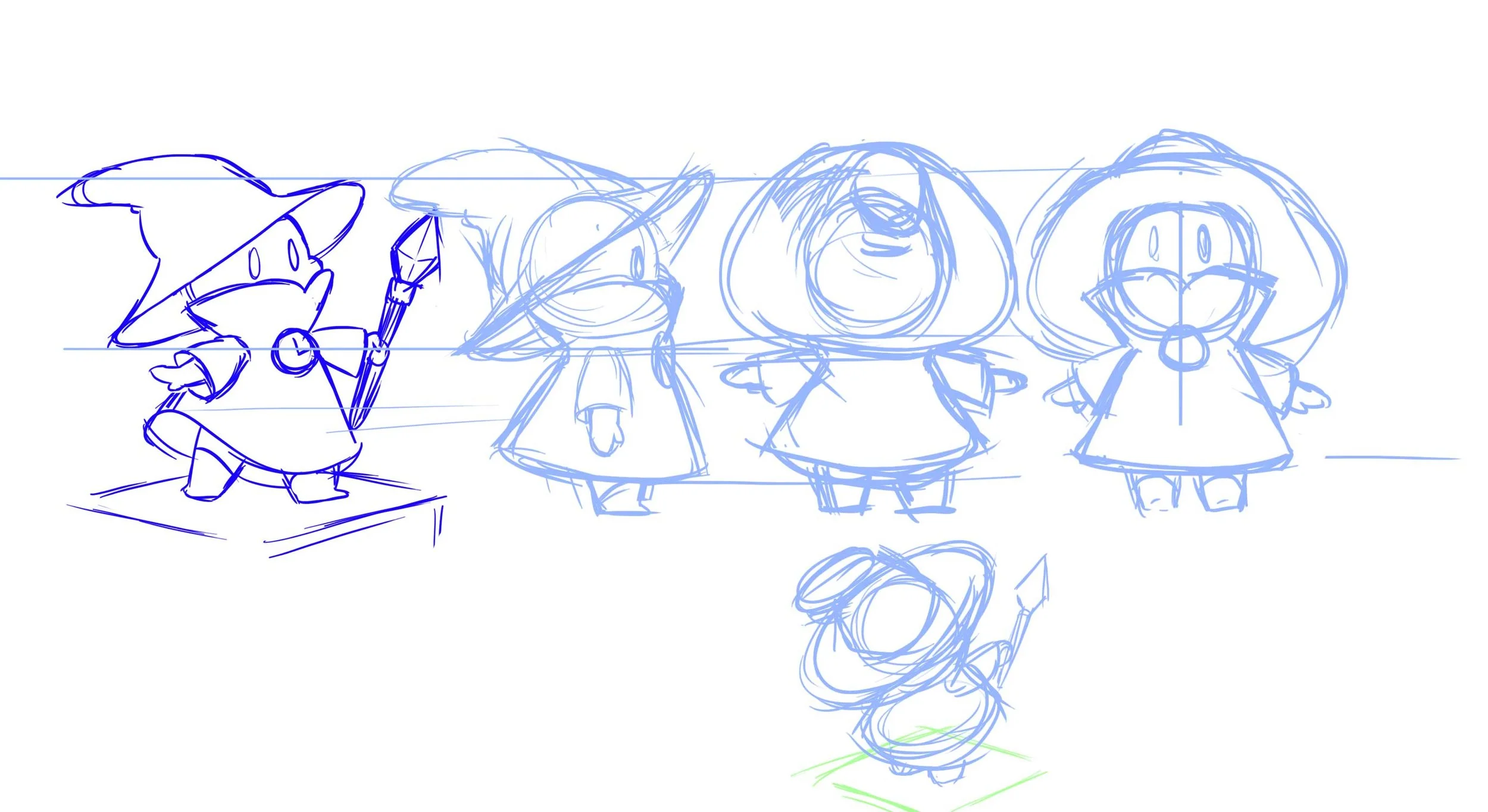  Character design for the character Zeno.  