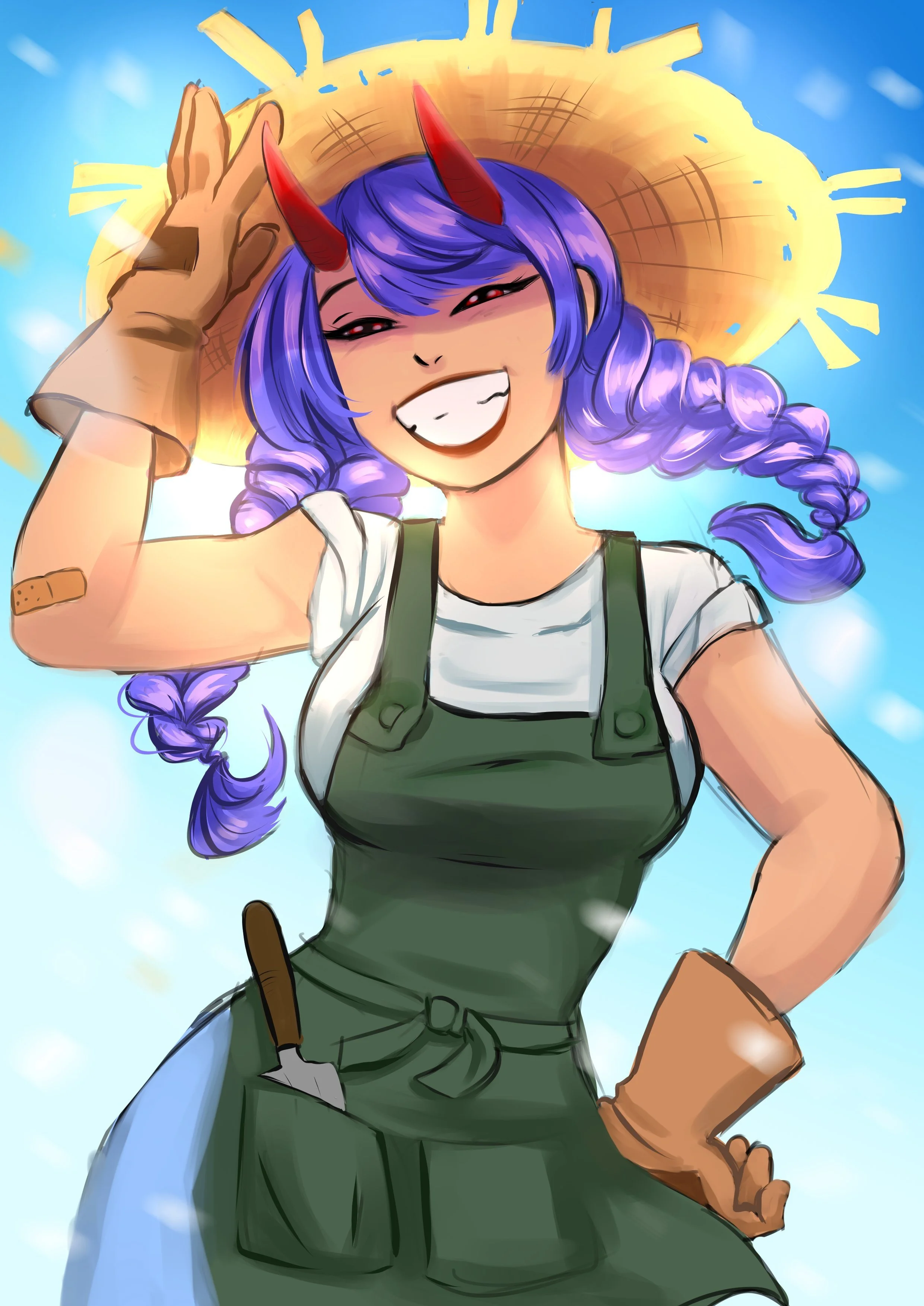 Oni Farmer Girl