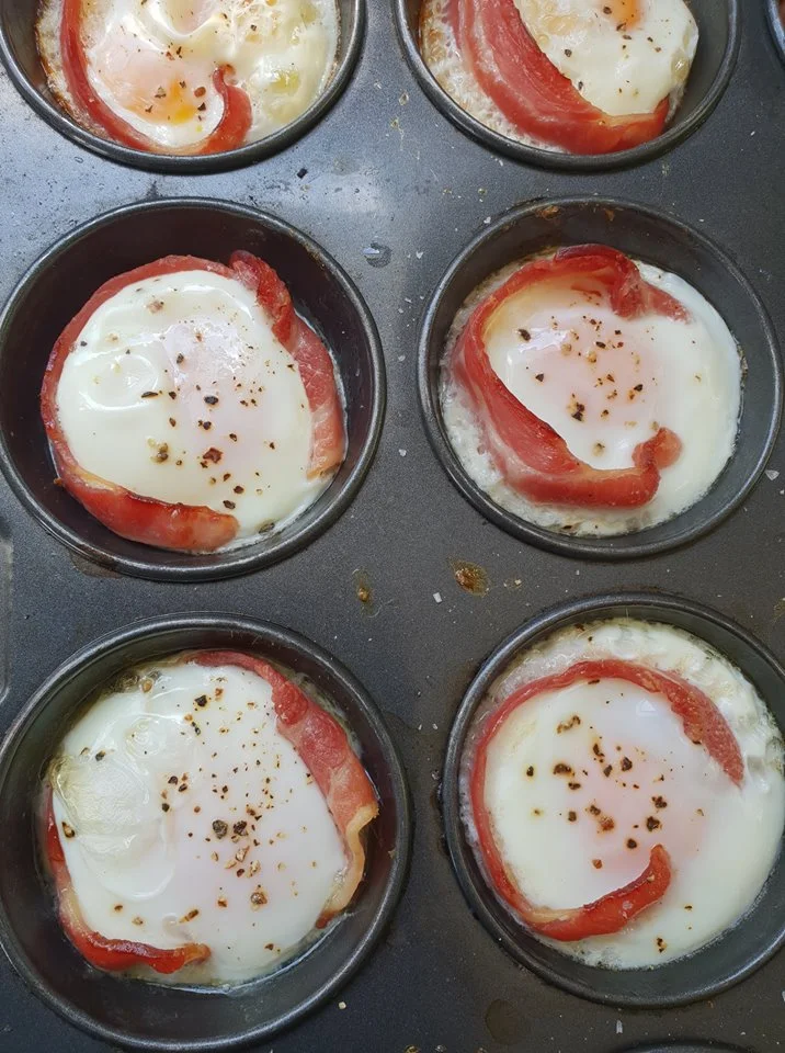 Bacon and Egg Lunch Muffins - Diabetes Clinic