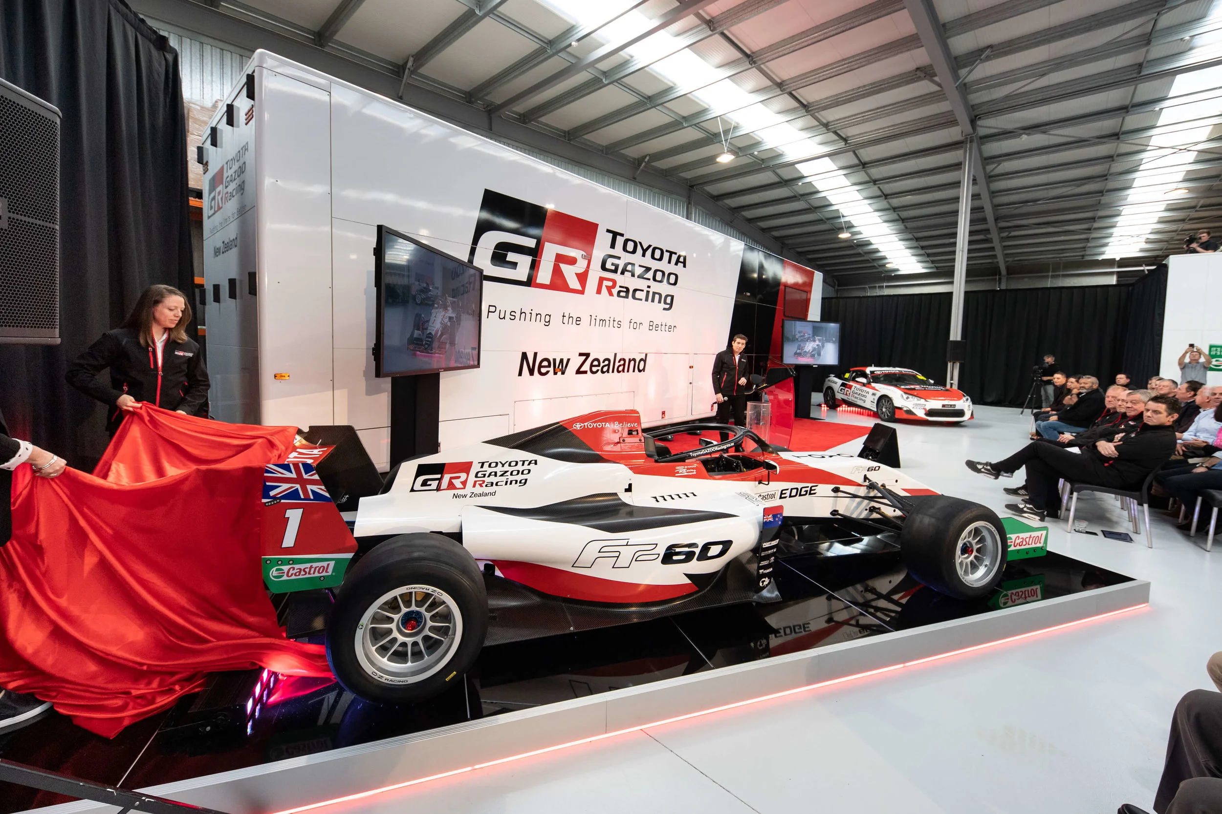 TOYOTA GAZOO Racing arrives in New Zealand