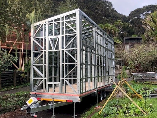 Building steel framing for Tiny Homes
