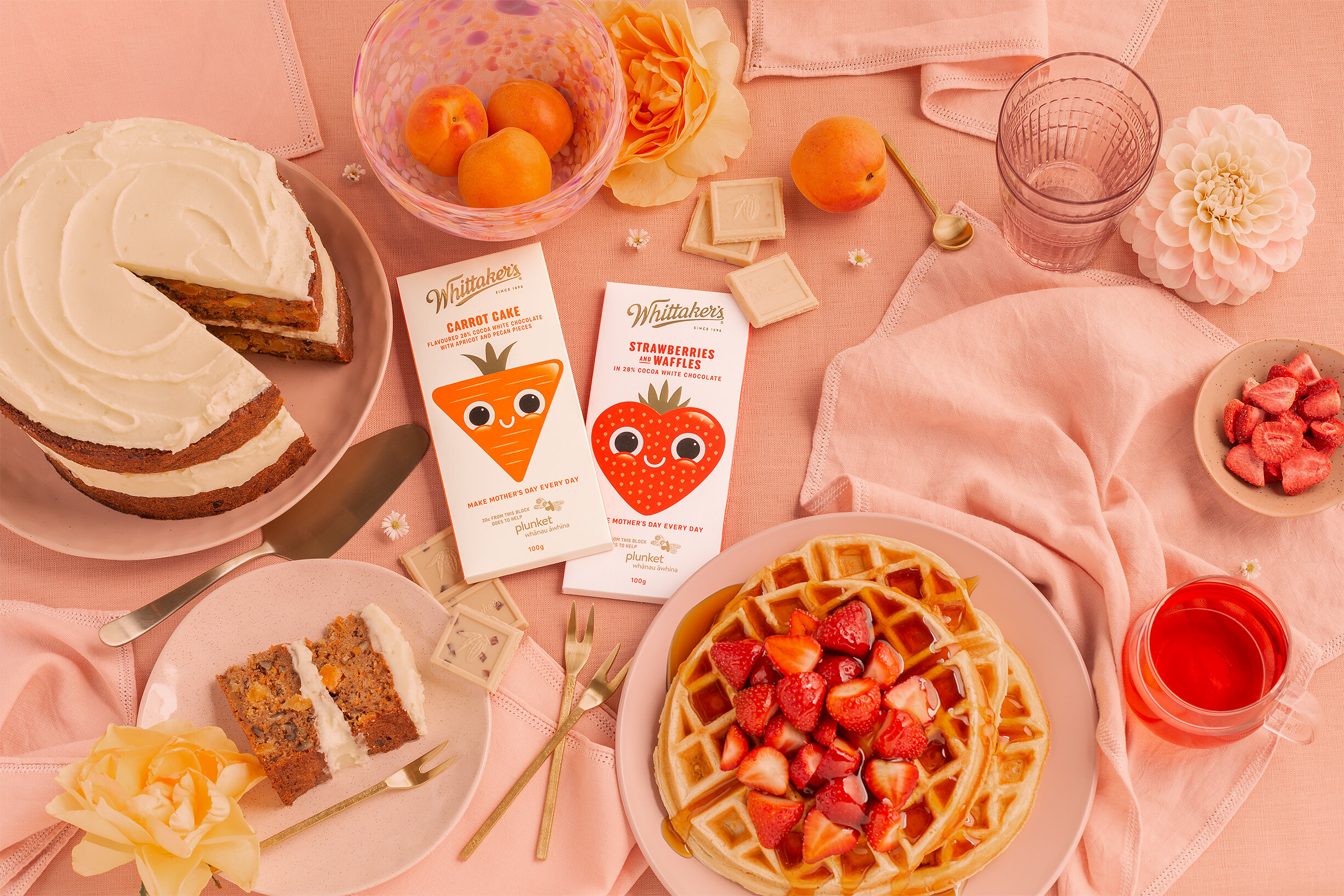 Whittaker’s releases its take on classic treats in support of Whānau Āwhina Plunket