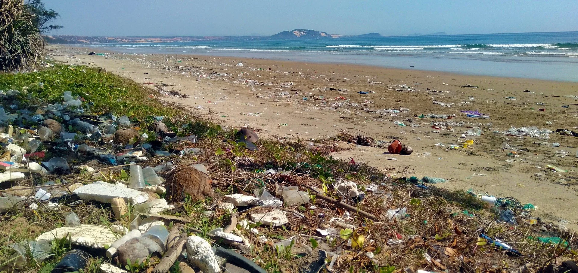 Too much plastic in the ocean, releasing GHGs