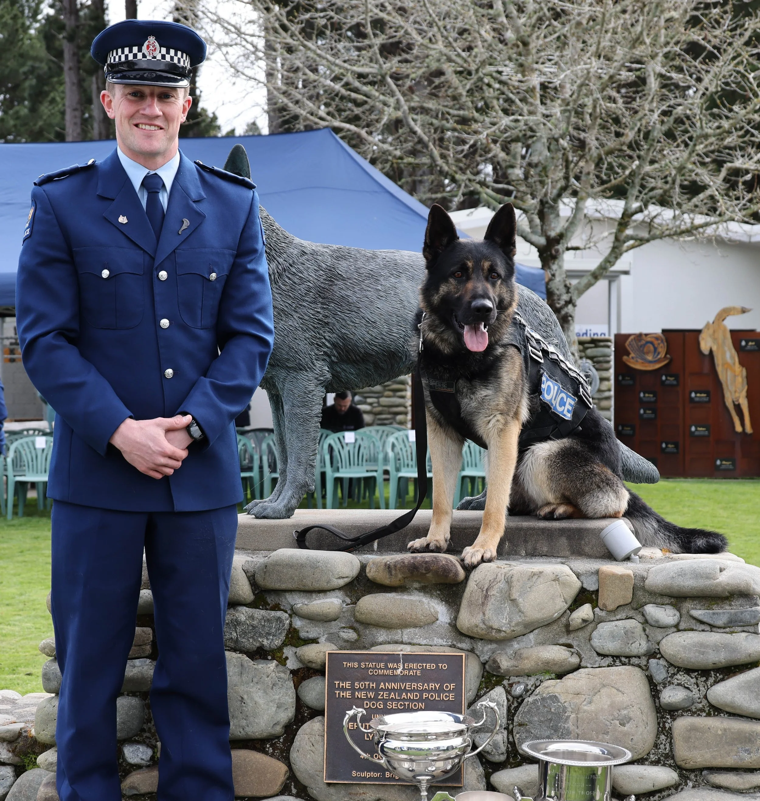 Waikato policeman and dog win national dog championships