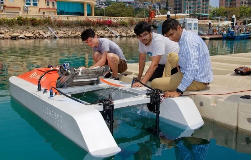 AI solution to cleaning up harbours