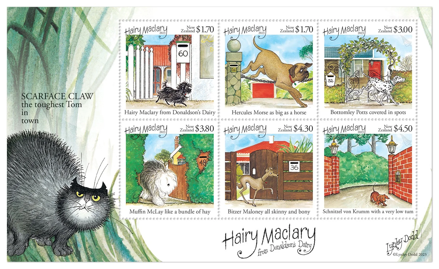 NZ Post celebrates 40th years of Hairy Maclary